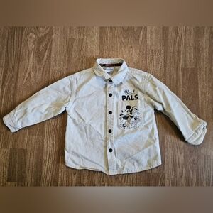 Mickey and Friends Best Pals Button-Up Shirt